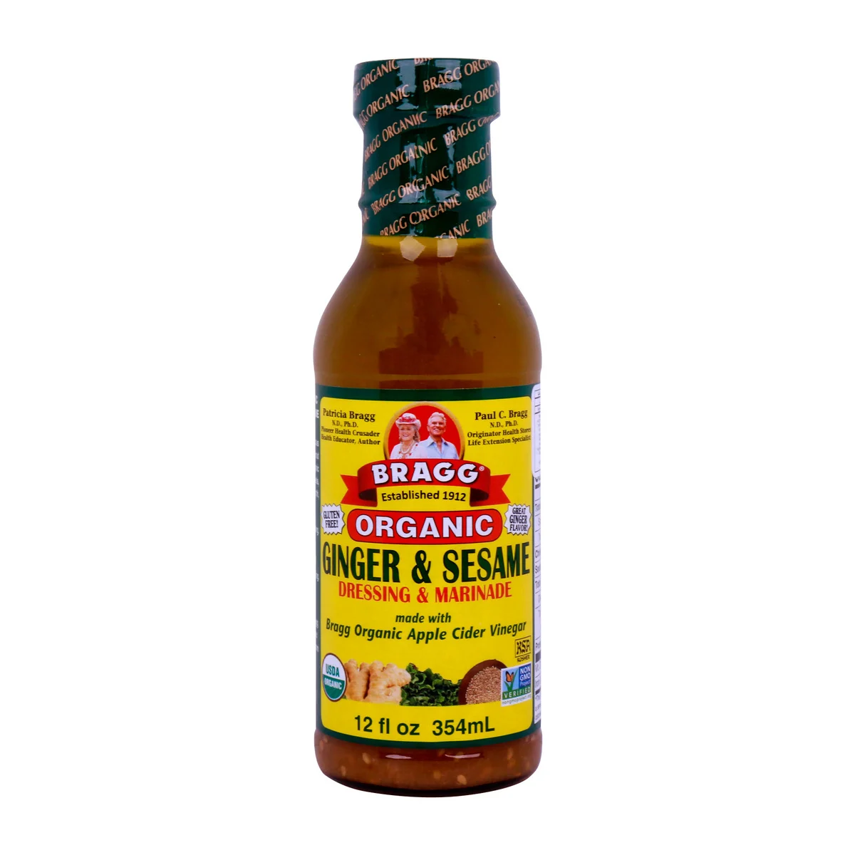 Bragg Organic Ginger And Sesame Dressing And Marinade 354ml 3 Doctors 4 You